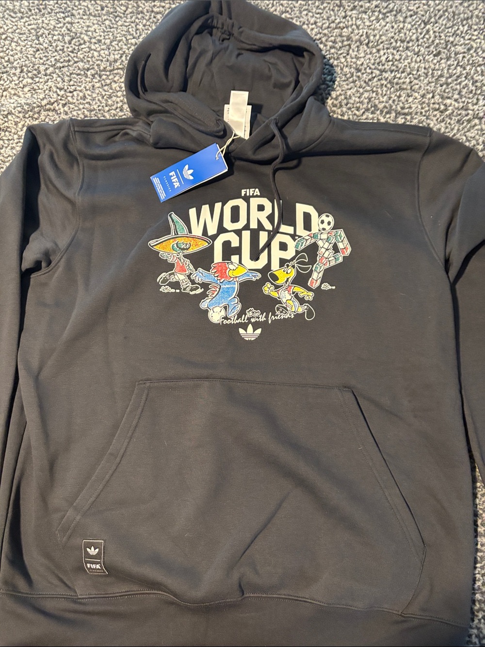 Adidas Men’s Special FIFA World Cup 2026 Hoodie Black NWT!